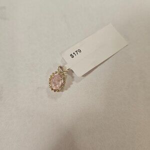 Morganite pendant